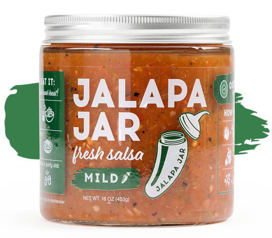 Jalapa Jar Fresh Salsa Mild Original Blend