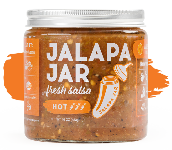 Jalapa Jar Fresh Salsa Hot Austin Blend