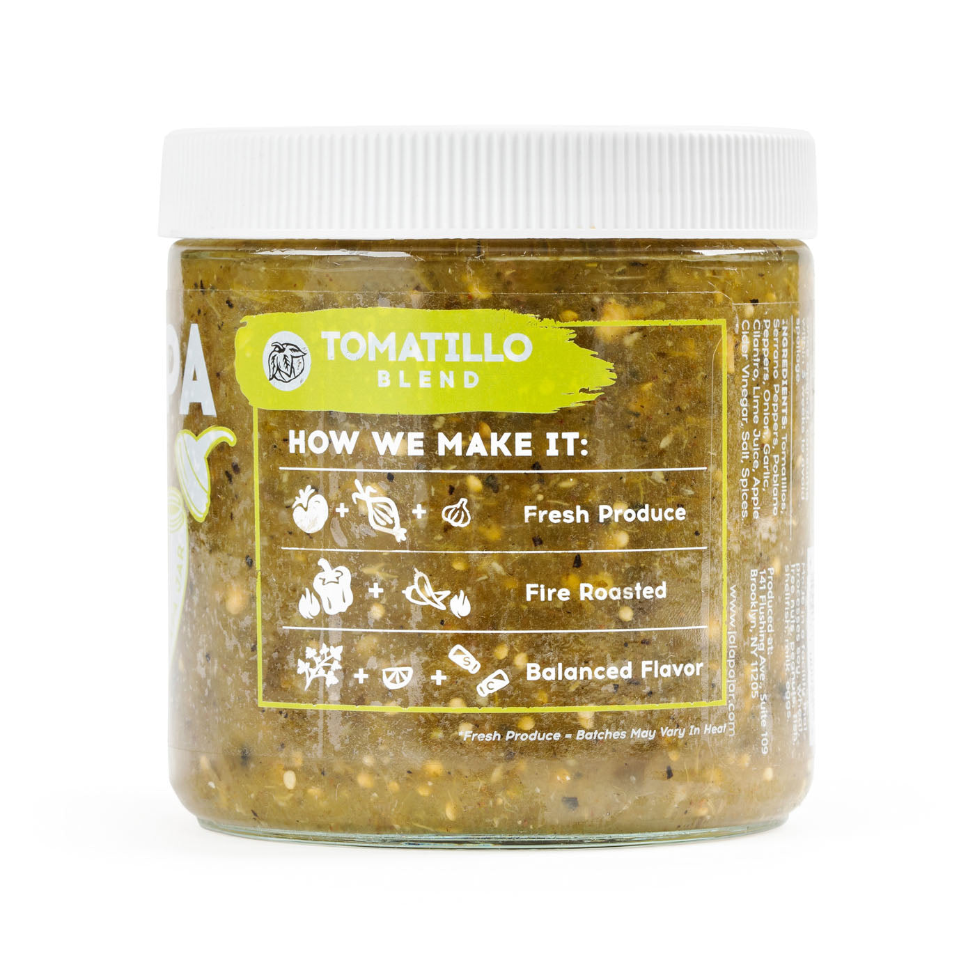 Tomatillo Blend (Medium) Fresh Salsa