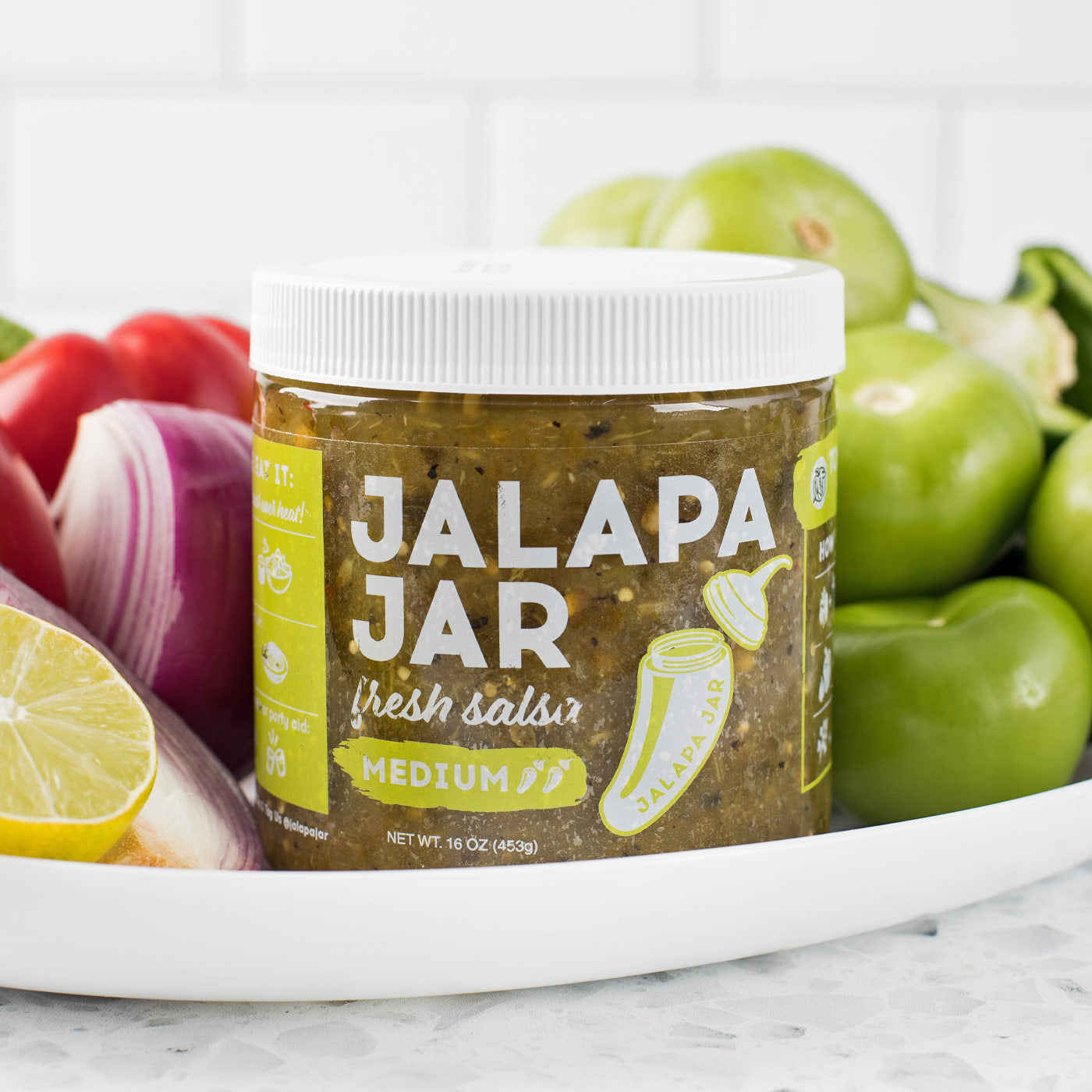 Tomatillo Blend (Medium) Fresh Salsa