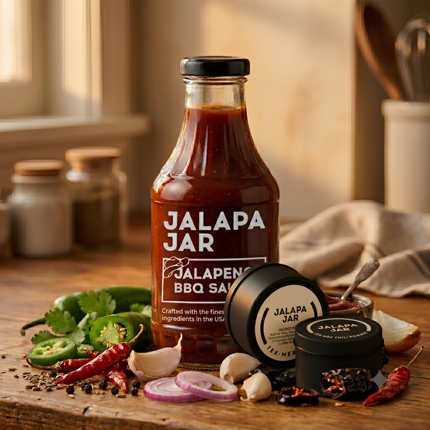 Spicy BBQ Sauce & Tex-Mex Rub