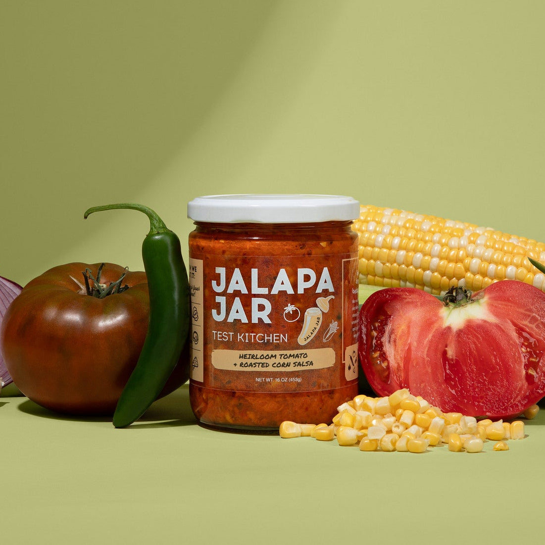 Heirloom Tomato & Roasted Corn