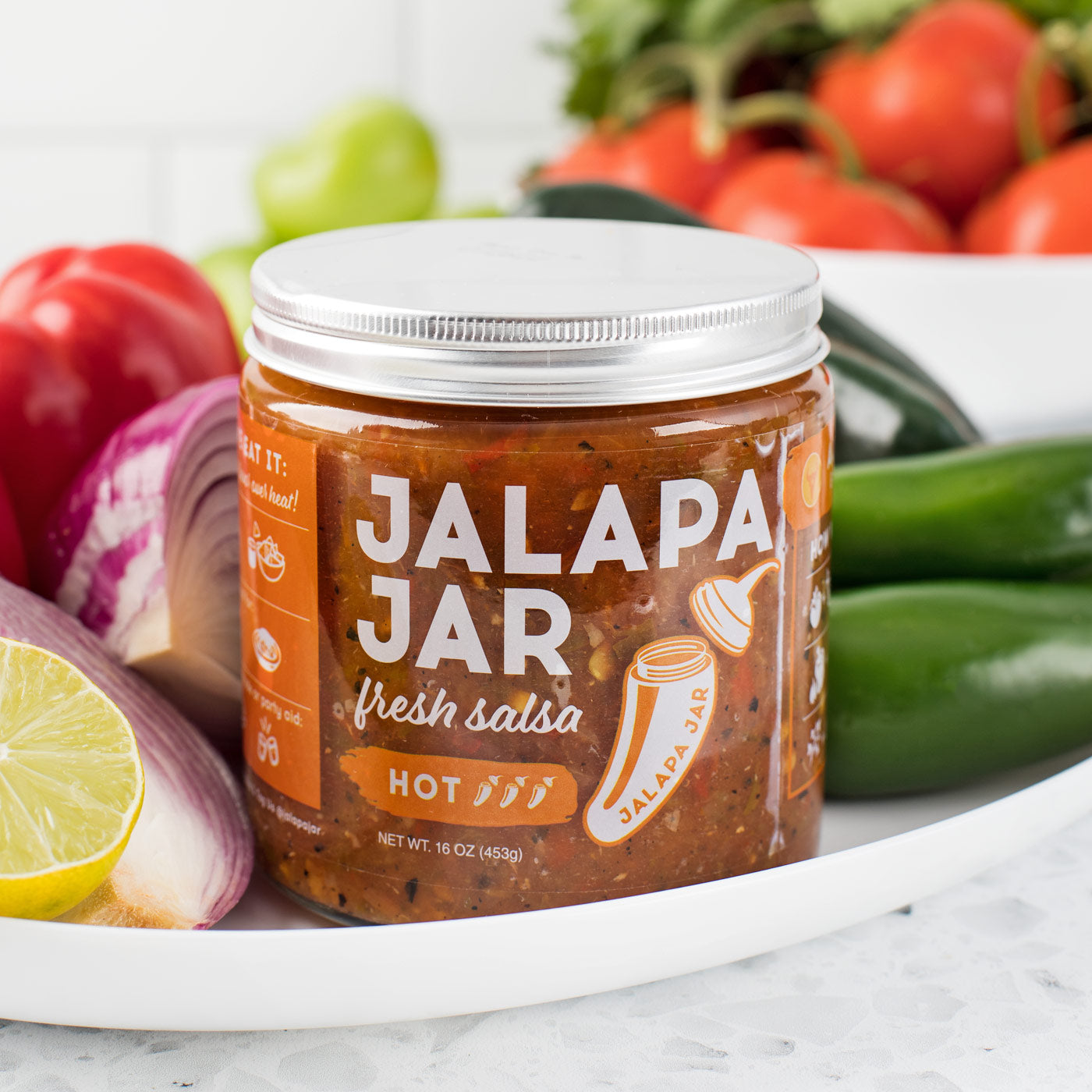 Austin Blend (Hot) Fresh Salsa